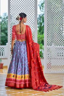Amisha vol 2 Tussar Silk Silk lehenga choli manufacturers in India