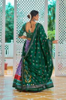 Amisha vol 2 Tussar Silk Silk lehenga choli manufacturers in India