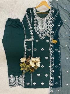 Astha collection roman silk Kurti wholesalers in Hyderabad