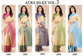 ASTITA AURA SILKS VOL 3 Online saree supplier