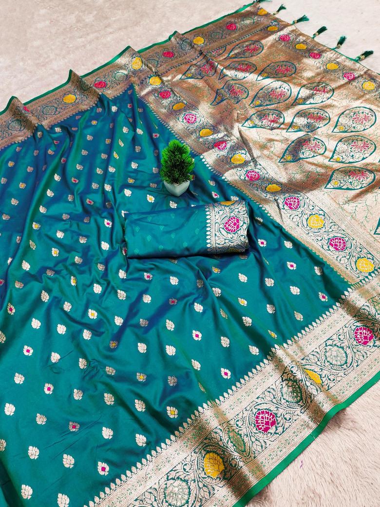 Banarasi-23 soft banarasi silk Surat saree export market