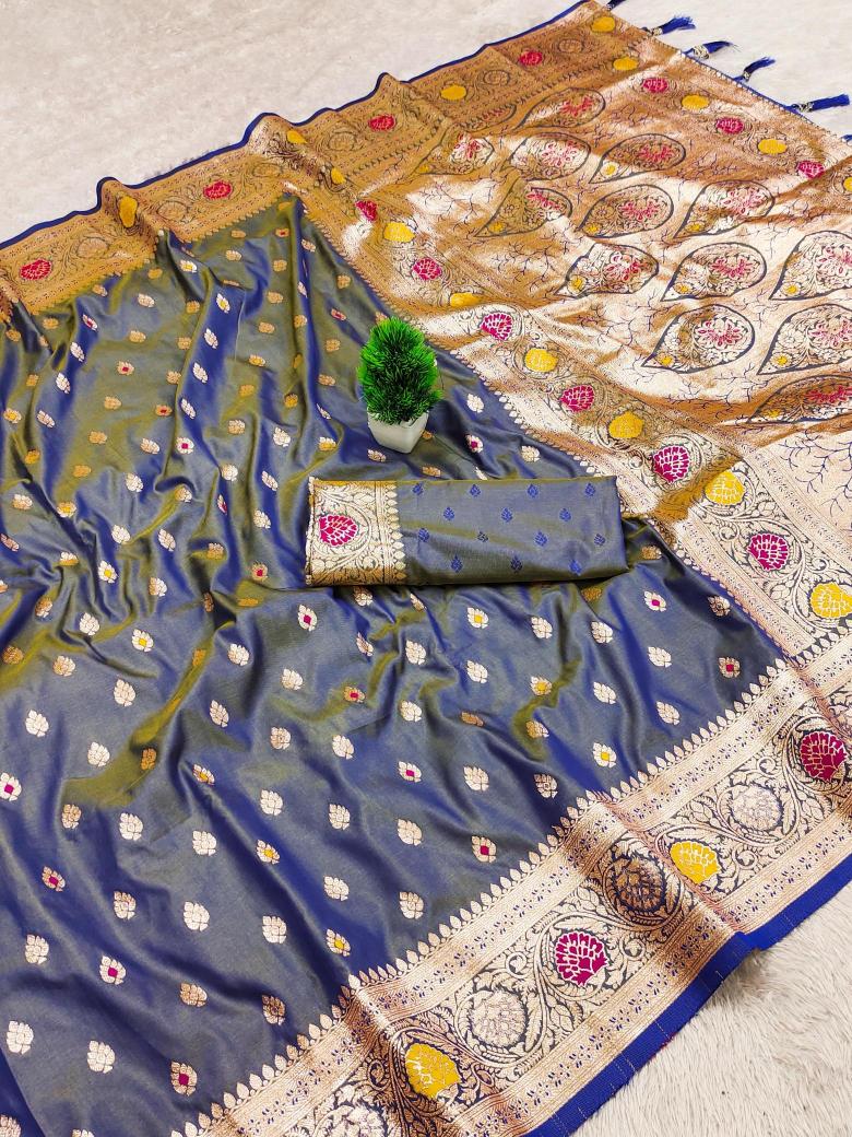 Banarasi-23 soft banarasi silk Surat saree export market