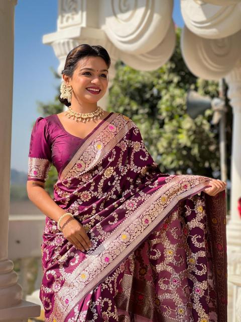 Banarasi-6 High-quality sarees for boutique in India