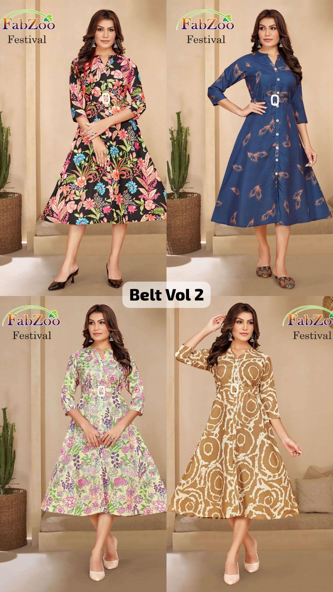 Belt vol 2 Kurti exporters in Vadodara