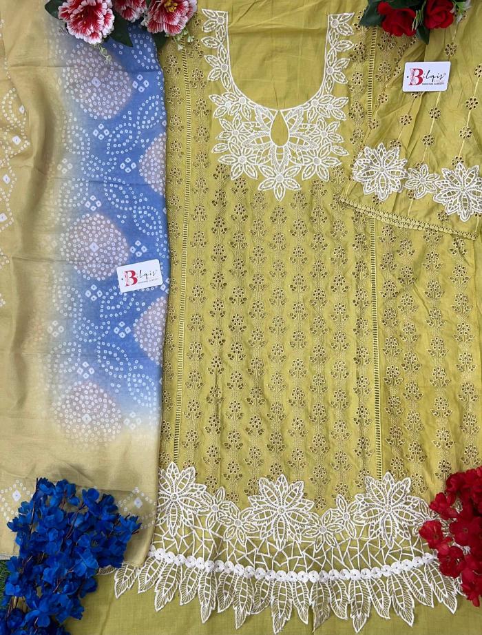Bilqistm cambric Wholesale dress materials in Kolkata