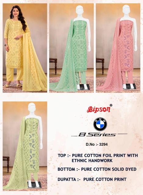 Bipson prints bmw 8 series 3294 Dress material suppliers in Ahmedabad