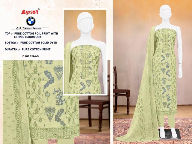 Bipson prints bmw 8 series 3294 Dress material suppliers in Ahmedabad