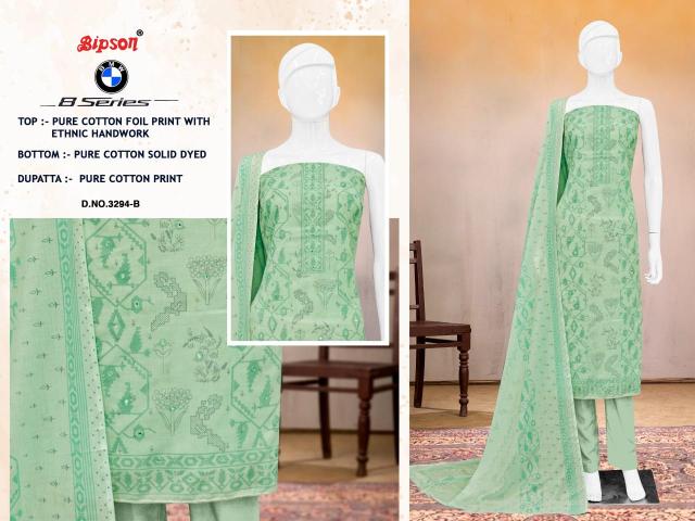 Bipson prints bmw 8 series 3294 Dress material suppliers in Ahmedabad