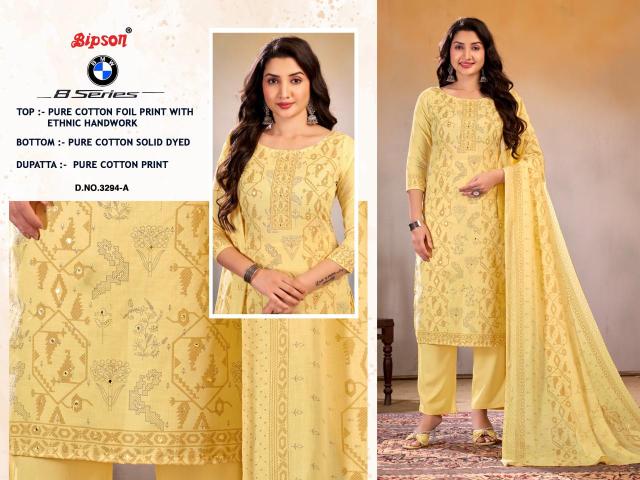 Bipson prints bmw 8 series 3294 Dress material suppliers in Ahmedabad