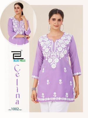 Blue hills celina Wholesale Kurti supplier in Surat