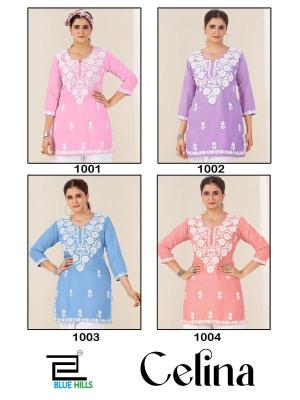 Blue hills celina Wholesale Kurti supplier in Surat