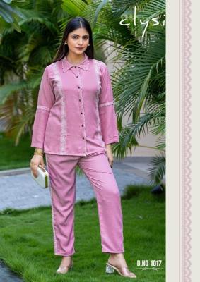 Clysi iris viscose slub coord sets Kurti suppliers in Delhi
