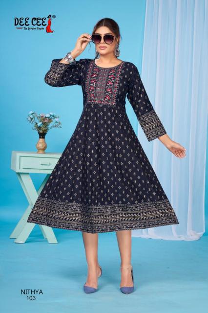 Deecee nithya indian designer kurtis online