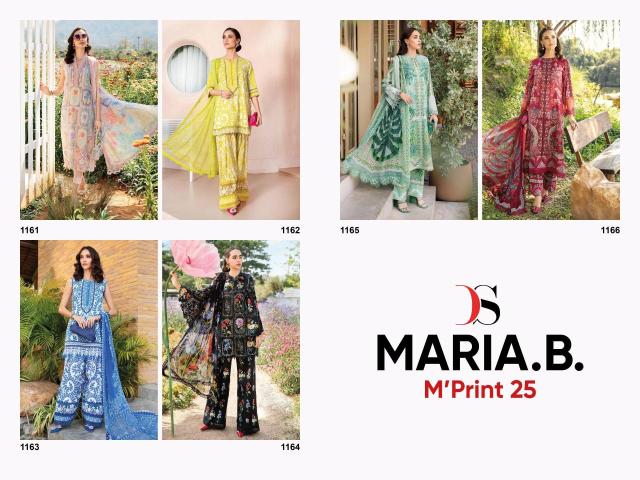 DEEPSY SUITS MARIA B.Mprint 25 Wholesale dress materials catalogue