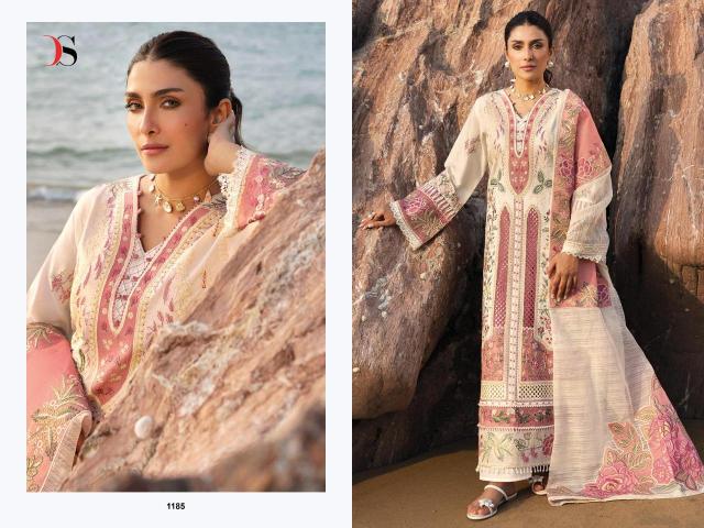 Deepsy suits sirene luxury lawn 25-2 Unstitched dress material in Jamnagar