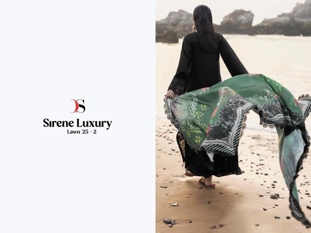 Deepsy suits sirene luxury lawn 25-2 Unstitched dress material in Jamnagar