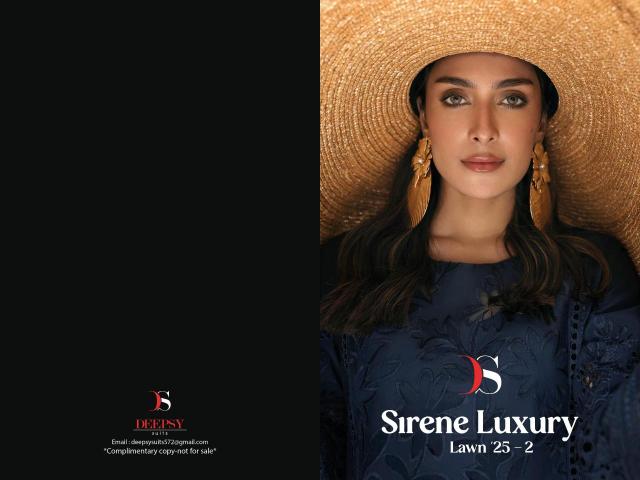 Deepsy suits sirene luxury lawn 25-2 Unstitched dress material in Jamnagar
