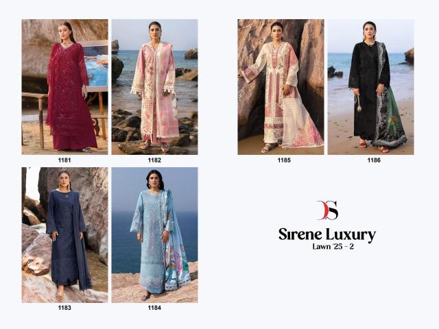 Deepsy suits sirene luxury lawn 25-2 Unstitched dress material in Jamnagar