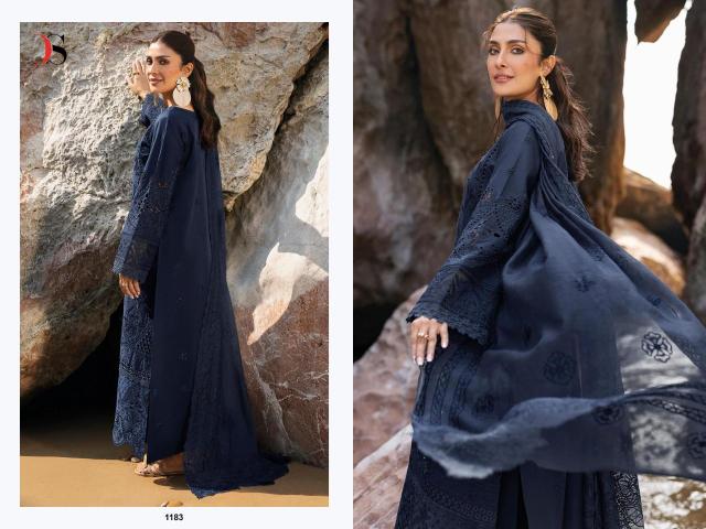 Deepsy suits sirene luxury lawn 25-2 Unstitched dress material in Jamnagar