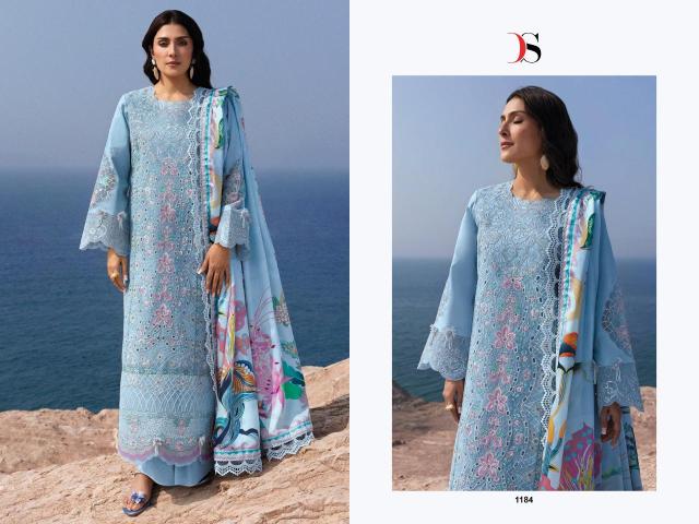 Deepsy suits sirene luxury lawn 25-2 Unstitched dress material in Jamnagar