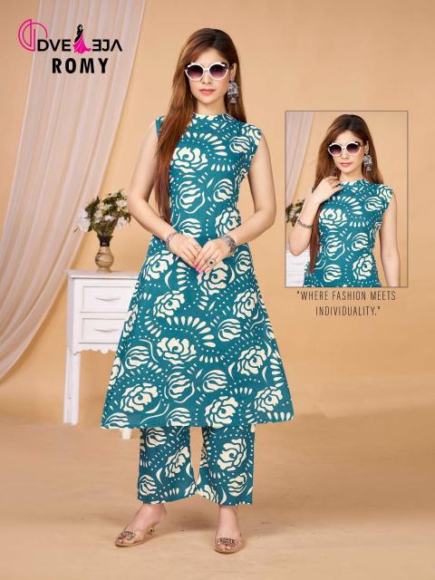 Dveeja fashion romi Kurti wholesalers in Gandhi Nagar Delhi