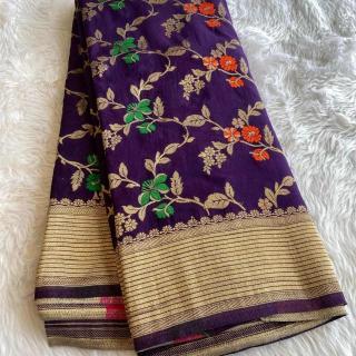 Finest elegant pure crepe Saree wholesale market in Hyderabad