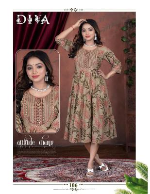 FT diva vol 13 Printed Kurtis in vadodra