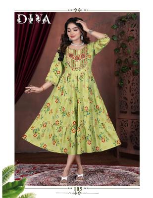 FT diva vol 13 Printed Kurtis in vadodra