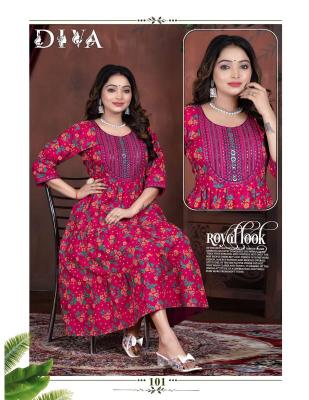 FT diva vol 13 Printed Kurtis in vadodra