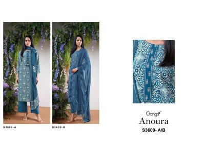 Ganga anoura 3600 Surat dress materials factory