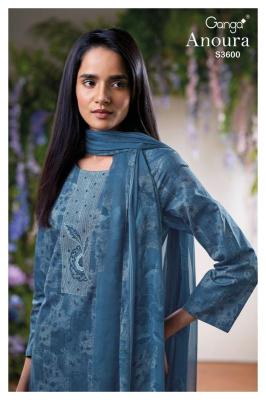 Ganga anoura 3600 Surat dress materials factory