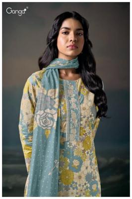 Ganga chahana 3629 Dress materials wholesale market in Hyderabad