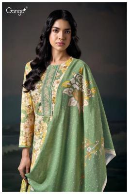 Ganga chahana 3629 Dress materials wholesale market in Hyderabad