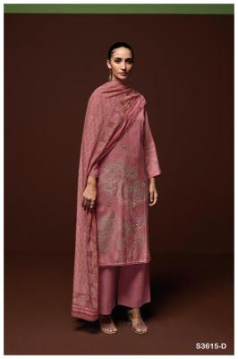 Ganga dyuthi 3615 Wholesale designer dress materials