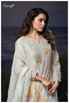 Ganga evanna 3555 Best dress material shops in Ahmedabad