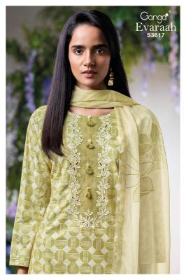 Ganga evaraah 3617 High-quality dress materials at wholesale prices
