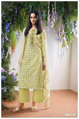 Ganga evaraah 3617 High-quality dress materials at wholesale prices