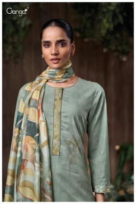 Ganga gitali 3594 Dress materials wholesale suppliers in Chennai
