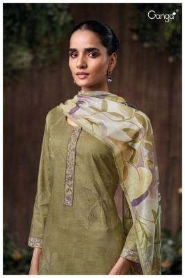 Ganga gitali 3594 Dress materials wholesale suppliers in Chennai