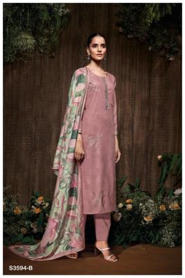 Ganga gitali 3594 Dress materials wholesale suppliers in Chennai
