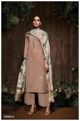 Ganga gitali 3594 Dress materials wholesale suppliers in Chennai