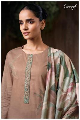 Ganga gitali 3594 Dress materials wholesale suppliers in Chennai