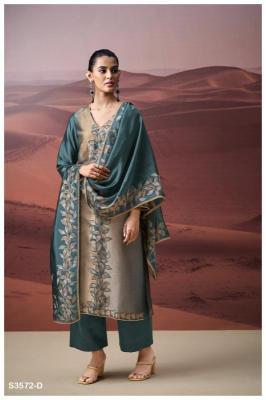 Ganga gwenn 3572 Printed dress material wholesale