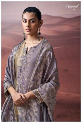 Ganga gwenn 3572 Printed dress material wholesale