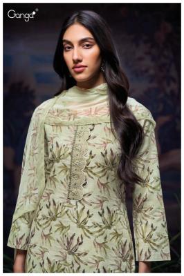 Ganga ireland 3385 Dress materials wholesale market in Surat