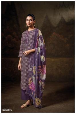 Ganga ishwari 3578 Dress materials wholesale in kolkata