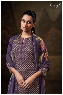 Ganga ishwari 3578 Dress materials wholesale in kolkata