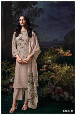 Ganga josika 3623 Unstitched dress material wholesale in Delhi