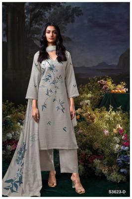 Ganga josika 3623 Unstitched dress material wholesale in Delhi