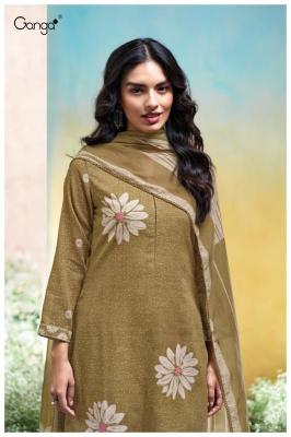 Ganga kalani 3679 Wholesale dress materials in India